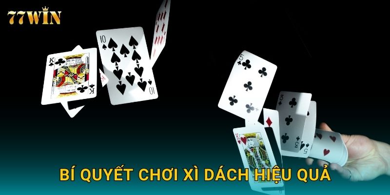 Xì Dách 77WIN – Hướng dẫn chơi bài chuẩn, thắng dễ dàng 3 Bí quyết chơi xì dách hiệu quả